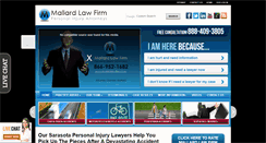 Desktop Screenshot of mallardlawfirm.com